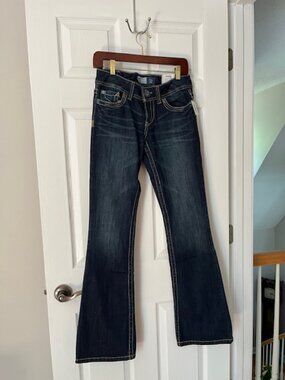 AEROPOSTALE | Hailey Skinny Flare Low Rise Slim Fit Size 5/6 Long